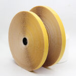 Grid-fiber Adhesive Hook and Loop Tape White